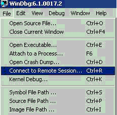 Step 1. Connecting to a Remote Session